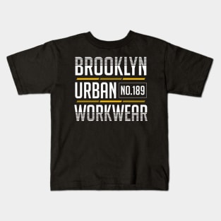 Brooklyn Urban Worker Kids T-Shirt